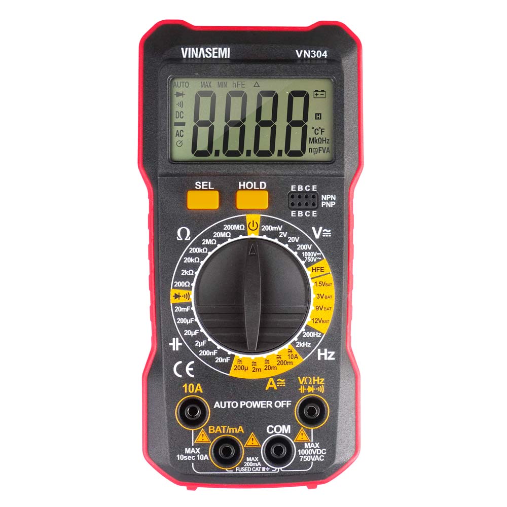 Vinasemi VN304 Đồng Hồ Đo Hiển Thị Số True RMS