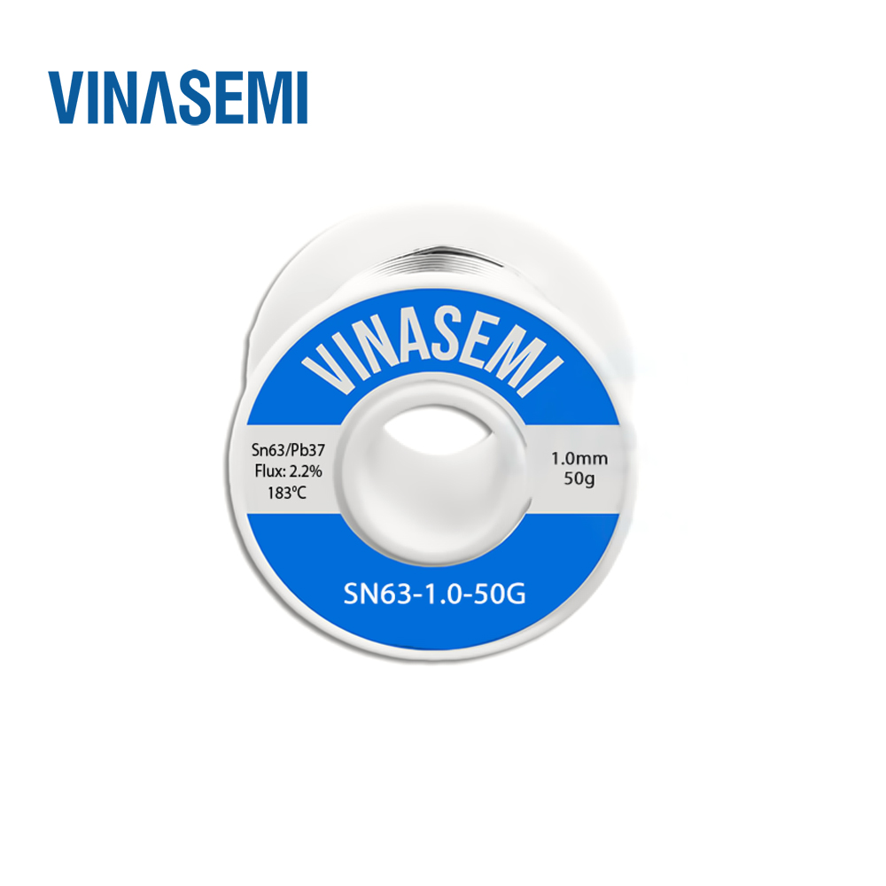 Thiếc Hàn Vinasemi 1.0 Sn63 Pb37 50G