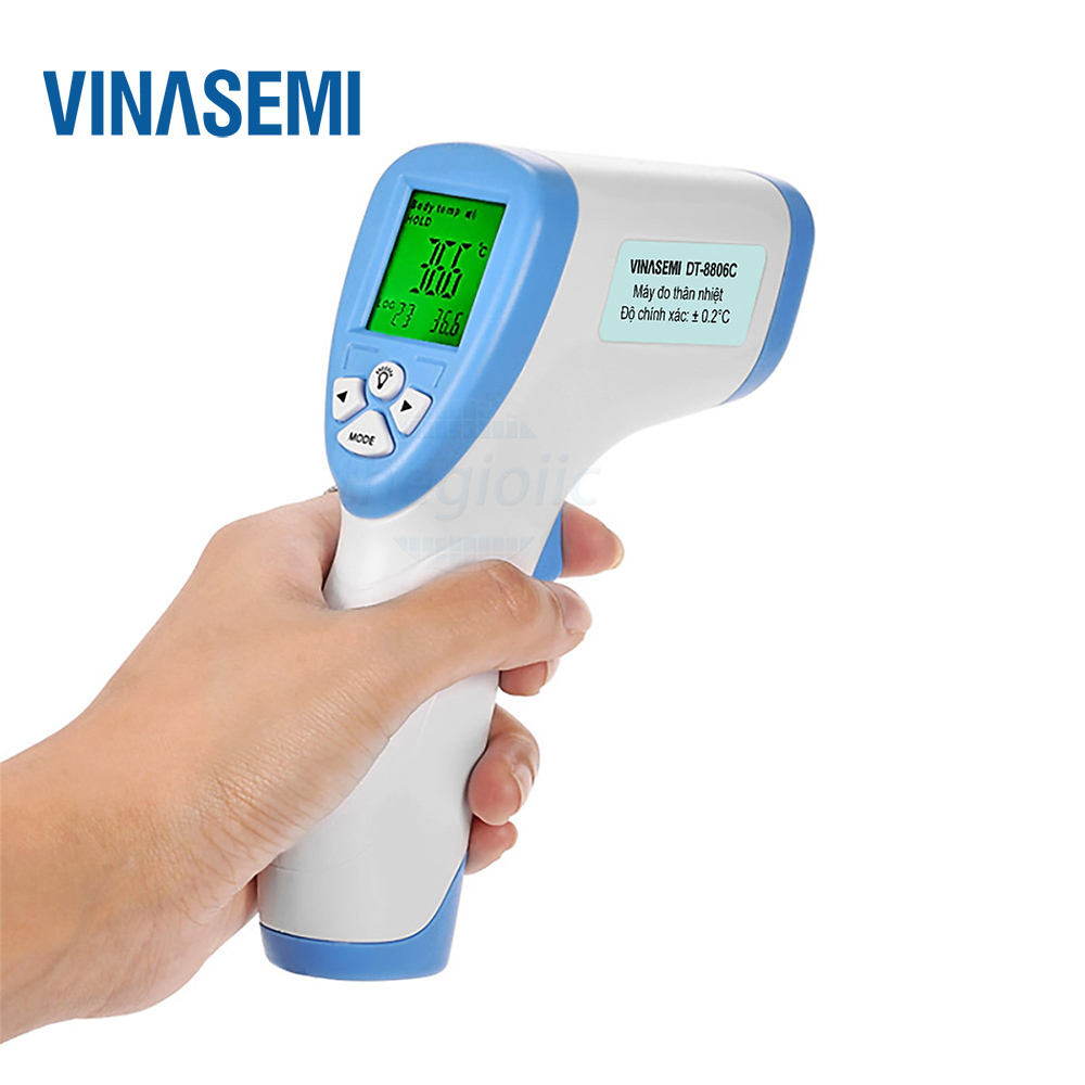 Vinasemi DT-8806C Nhiệt Kế Hồng Ngoại Đo Thân Nhiệt - Môi Trường